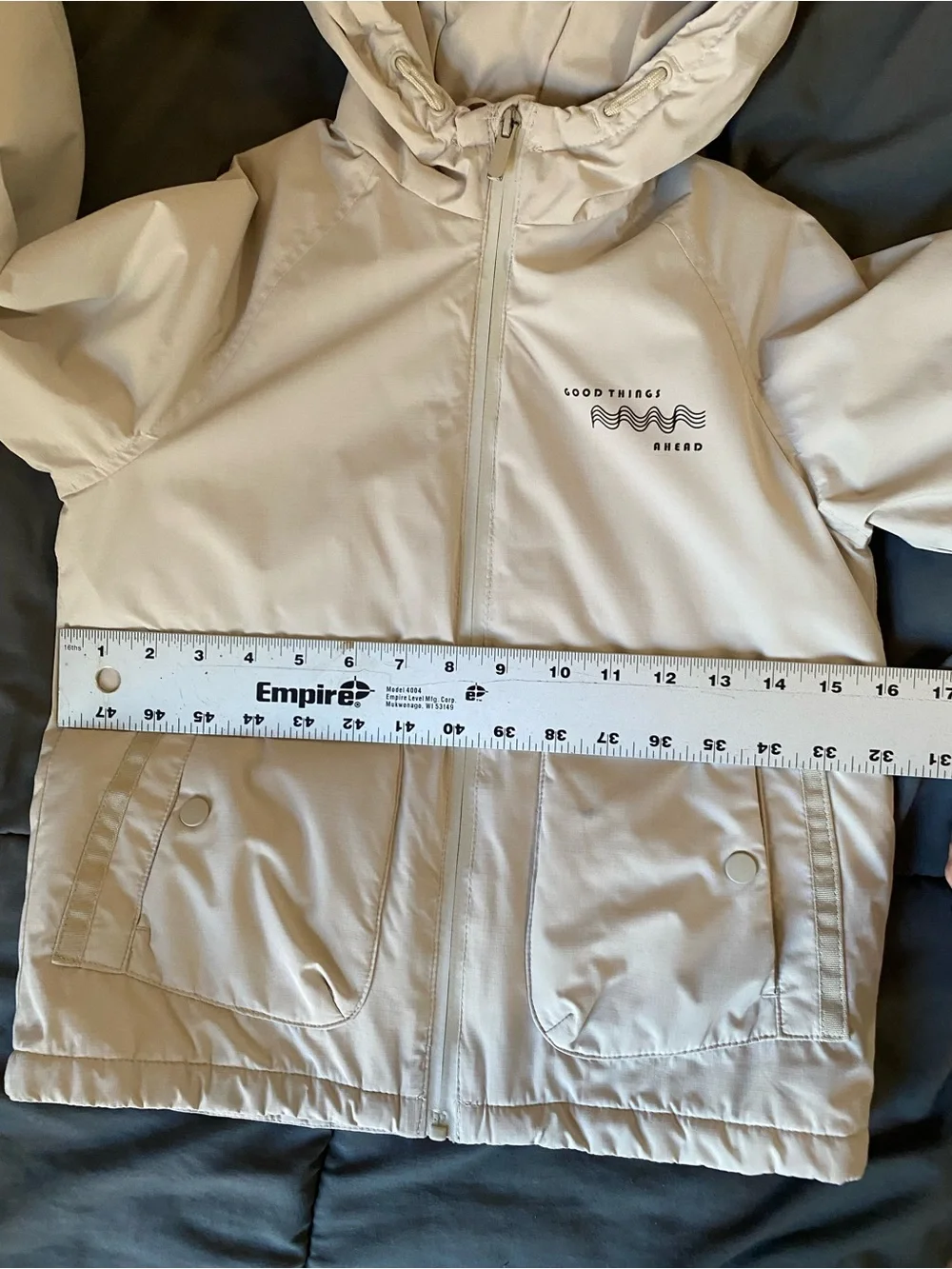 Zara Kids Hooded Windbreaker Jacket Sz 5 Yrs 110cm